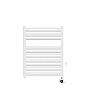 Elara Elektrischer Heizkörper Smart WiFi 76,6 x 60 cm Glanzweiß