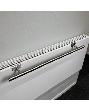 BSXL Handtuchhalter 400 mm für Heizkörper – Obenbefestigung Edelstahl