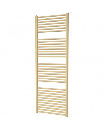 400x1600 - 794 Watt | Badheizkörper Mattgold Außen- & Mittelanschluss