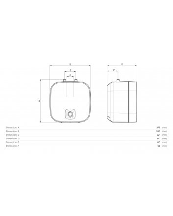 Elektrischer Boiler Kompakt 10 Liter – BL 10