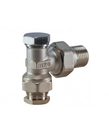 Rücklaufverschraubung Eckform 15mm x 1/2''