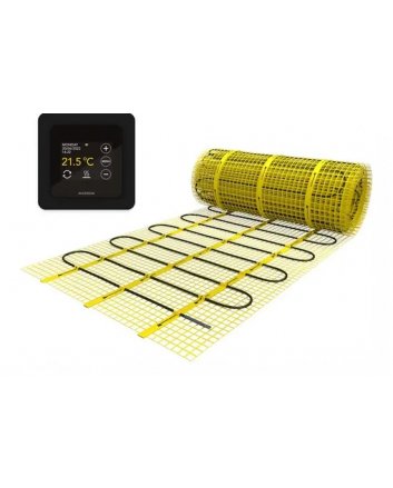 Magnum Matten-Set 0,75 m² – 113 Watt – schwarzer Thermostat