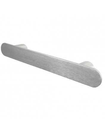 BSXL Magnetisches 460 mm Handtuchregal für Heizkörper rund – Gebürsteter Edelstahl