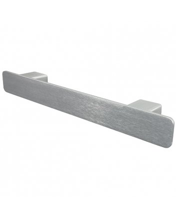 BSXL Magnetisches 460 mm Handtuchregal für Heizkörper quadratisch – Gebürsteter Edelstahl