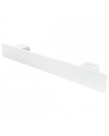 BSXL Magnetisches 460 mm Handtuchregal für Heizkörper rund – Weiß