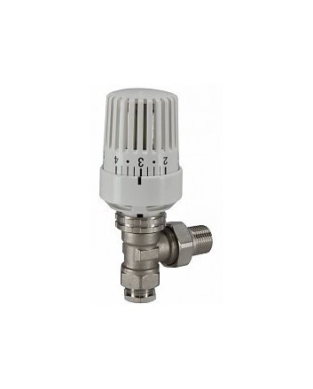 Thermostat-Heizkörperventil Eckform