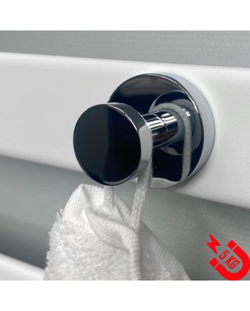 BSXL Magneet-Line Chrom – Magnetischer Einzelhaken – großer Knopf