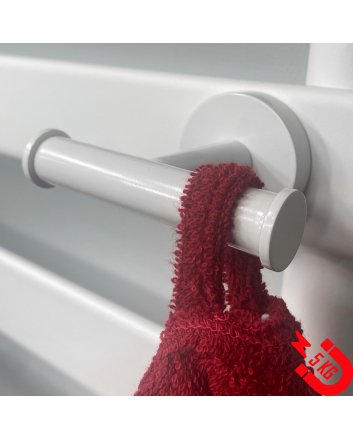 BSXL Magneet-Line Weiß – Magnetischer Doppelhaken