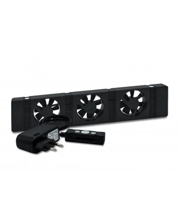 Monoset SpeedComfort Schwarz Standardsensor für Plattenheizkörper