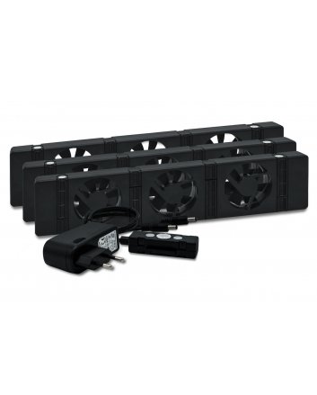 Trioset SpeedComfort Schwarz Standardsensor für Plattenheizkörper