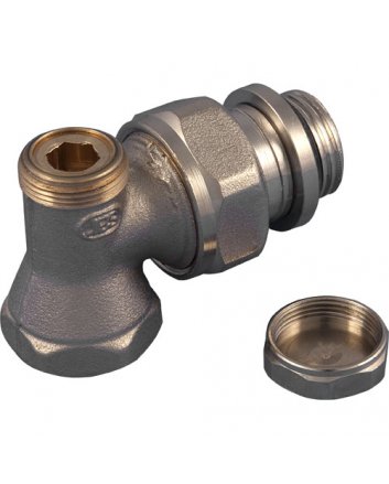 Rücklaufverschraubung Eckform 16mm x 1/2''