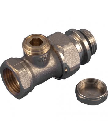 Rücklaufverschraubung Durchgangsform 16mm x 1/2''
