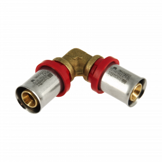 Bonfix Alu-Press Winkelkupplung | 16 x 16