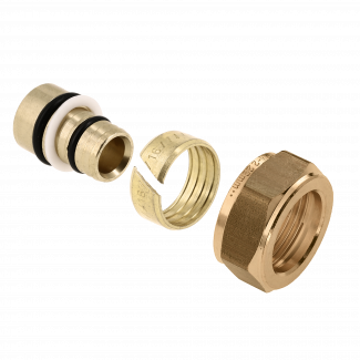 Bonfix Messing Klemmset | 25 für Klemmgehäuse 28