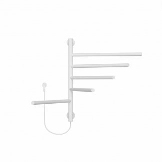 Best-Design Hover-White Elektrischer Designheizkörper 75W 622 x 516 matt-weiß