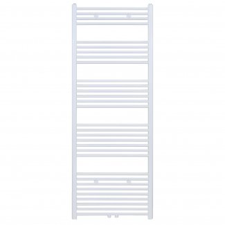 600x1800 – 1166 Watt | Handtuchheizkörper Matt Weiß Seiten- & Mittelanschluss