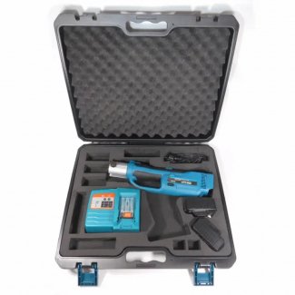 Alpha Akku-Pressmaschine Set PZ-1550 (Presszange, 18V Ladegerät, 2x Akku, 4x Backen)