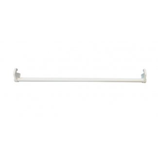 50cm Handtuchhalter für Plattenheizkörper - Weißer Handtuchhalter 50cm breit passend für Gitterheizkörper