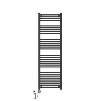 1800x550 - 900 Watt | elektrischer Handtuchheizkörper mattschwarz