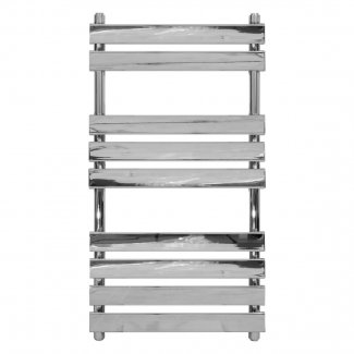 Bella Platina Chrom Handtuchheizkörper 950x500 – 335 Watt Seitenanschlüsse