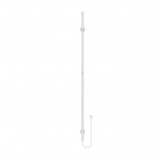 1500x63 – 120 Watt | Elektrischer Stab-Handtuchheizkörper – Weiß