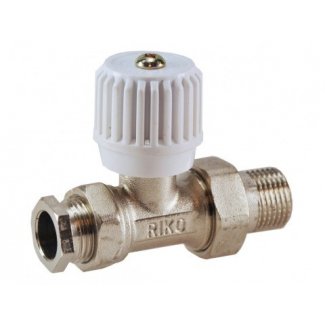 Standard-Heizkörperventil Durchgangsform 15mm x 1/2''