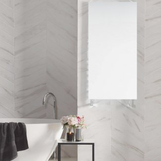 600x1600 - 1072 Watt | Badheizkörper Plan Weiß Außen- & Mittelanschluss