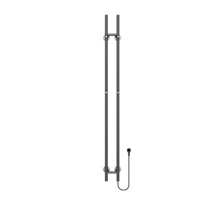 150 cm Sticky - 60 Watt Dryheating - Gunmetal - Elektrischer Stab-Badheizkörper Einzel