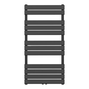 120x60 cm - 675 Watt - Ecorad Florence - Matt Schwarz - Badheizkörper | Designheizkörper