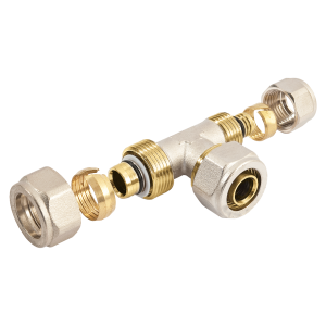 Bonfix Alu-Klemm T-Stück reduziert | 32 x 16 x 32