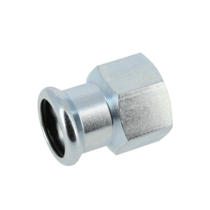 Bonfix Stahlverzinkt Innengewinde x Press Muffe (Heizung) | 1/2 x 28