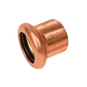 Bonfix Rotkupfer Press Endstück (Wasser) | 28