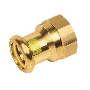 Bonfix Rotkupfer Innengewinde x Press Muffe (Gas) | 1/2 x 15