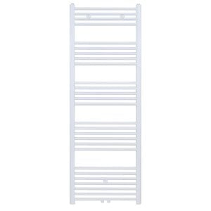 160x40 cm - 700 Watt - Ecorad Badheizkörper - Weiß (RAL9016) - Universal-6 Anschlüsse