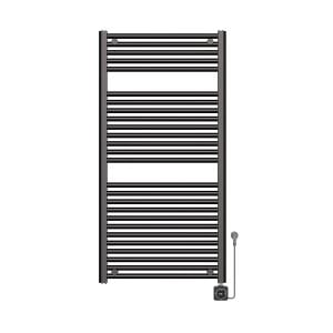Elara Elektrischer Heizkörper Smart WiFi 118,5 x 60 cm Gunmetal