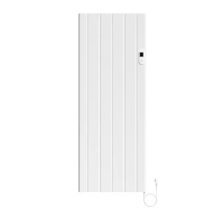 160x60 cm 2000 W – E-Plate Mattweiß mit WLAN – Elektrischer Vertikalheizkörper
