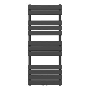 120x50 cm - 600 Watt - Ecorad Florence - Matt Schwarz - Badheizkörper | Designheizkörper
