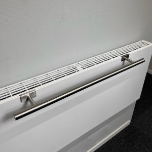 BSXL Handtuchhalter 500 mm für Heizkörper – Obenbefestigung Edelstahl