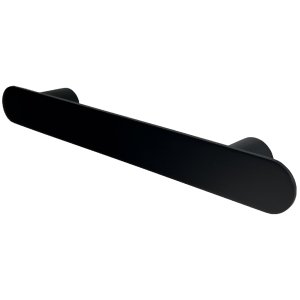 BSXL Magnetisches 460 mm Handtuchregal für Heizkörper rund – Schwarz