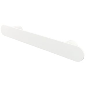 BSXL Magnetisches 460 mm Handtuchregal für Heizkörper rund – Weiß