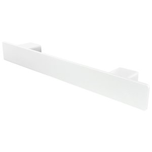 BSXL Magnetisches 460 mm Handtuchregal für Heizkörper quadratisch – Weiß