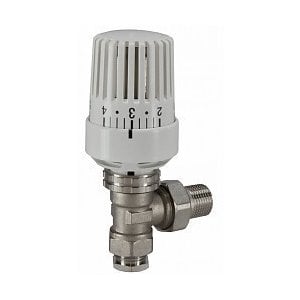 Thermostat-Heizkörperventil Eckform