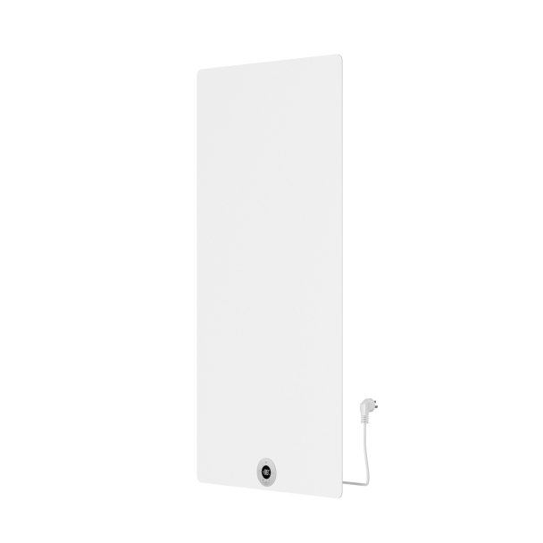120x60 cm - Elektrisches Vertikal-Flachpaneel - Matt Weiß (RAL9016) - 750 Watt