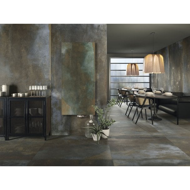 500 x 1200 - 750 Watt | Elektrischer Fliesenheizkörper Metallic