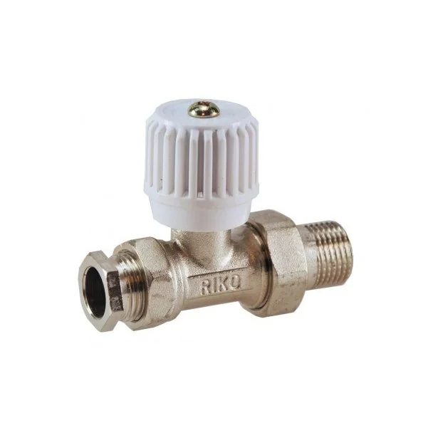 Standard-Heizkörperventil Durchgangsform 15mm x 1/2''
